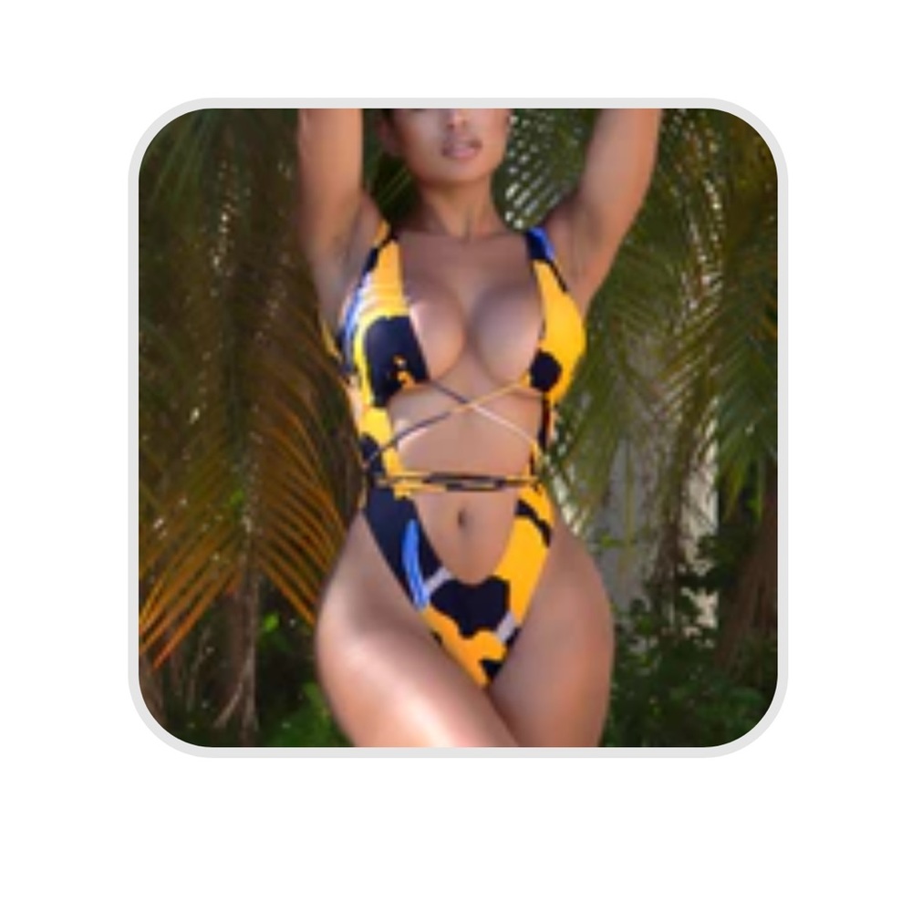 Sexy one piece swimsuit